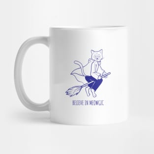 Believe in Meowgic Mug